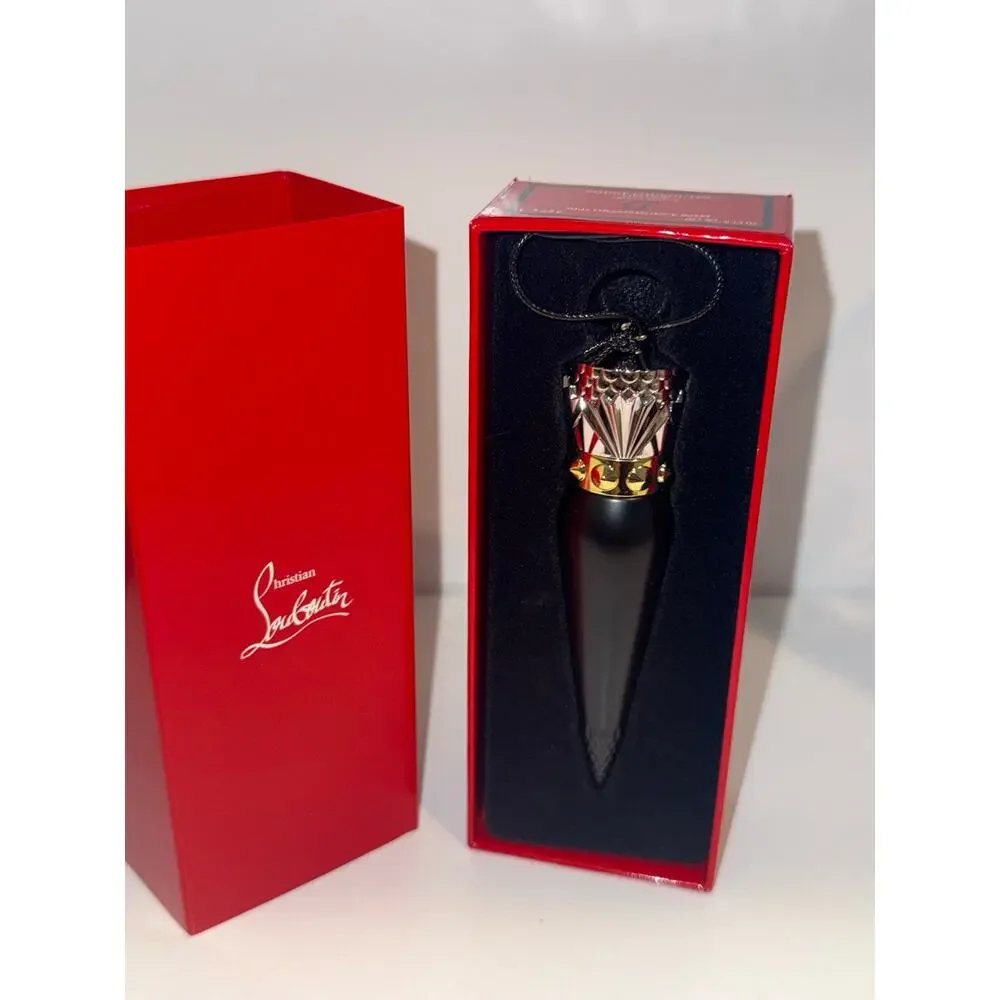 NIB Christian Louboutin Velvet Matte Lipstick Red Dramadouce 005M 3.8g / 0.13oz